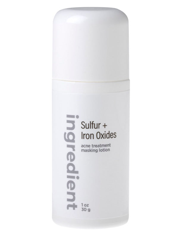 Ingredient Sulfur + Iron Oxides